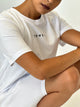 T-SHIRT DRESS - WHITE