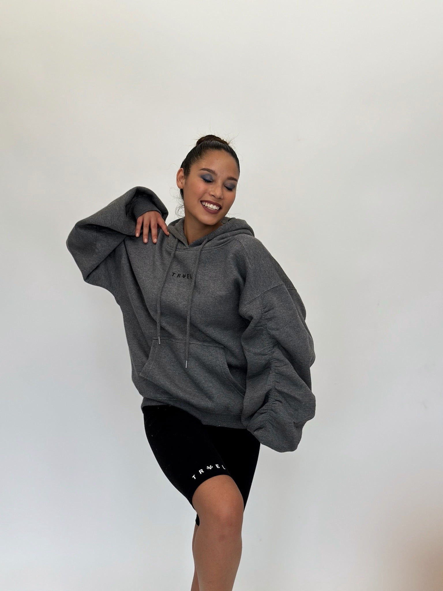 ROUCHE HOODIE - GREY