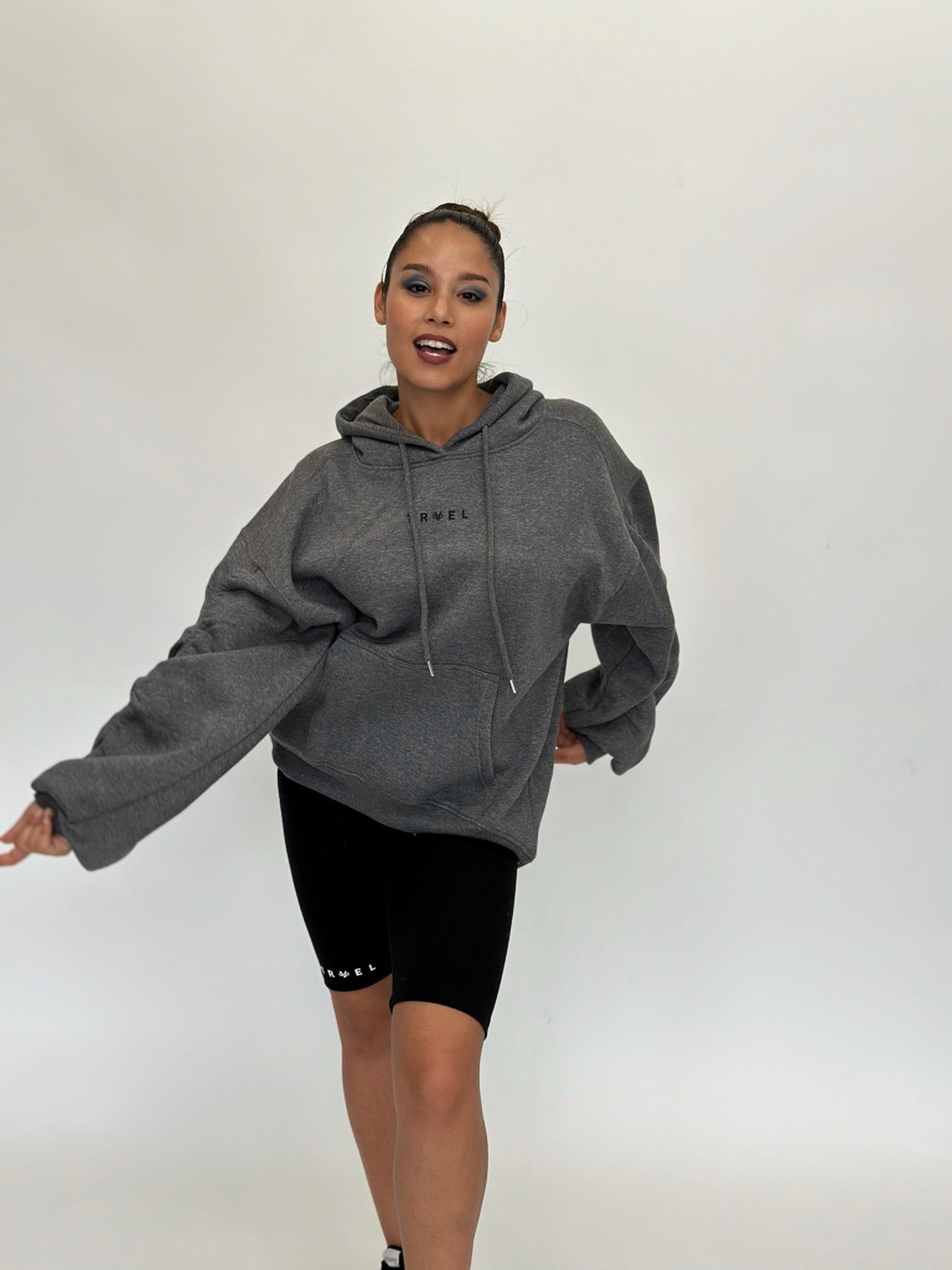 ROUCHE HOODIE - GREY