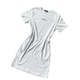 T-SHIRT DRESS - WHITE