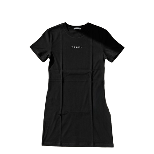 T-SHIRT DRESS - BLACK