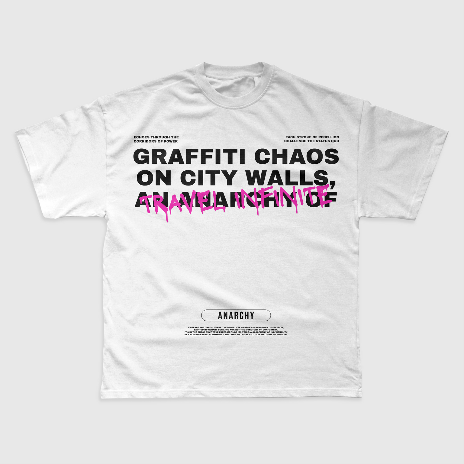ANARCHY TEE - WHITE