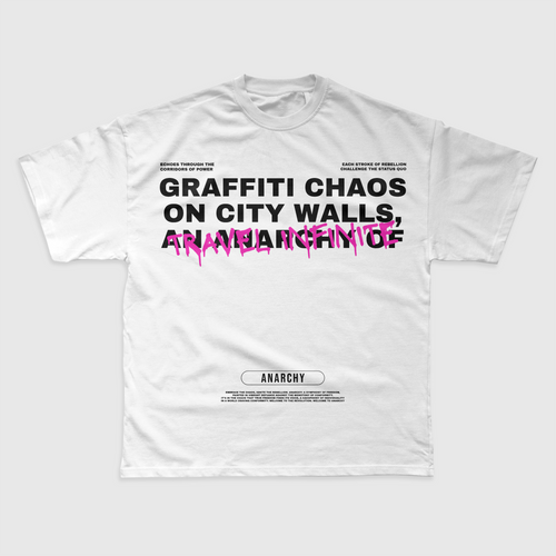 ANARCHY TEE - WHITE