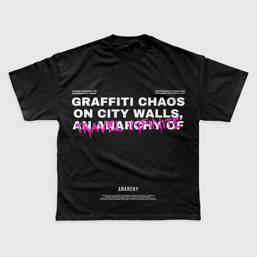 ANARCHY TEE - BLACK
