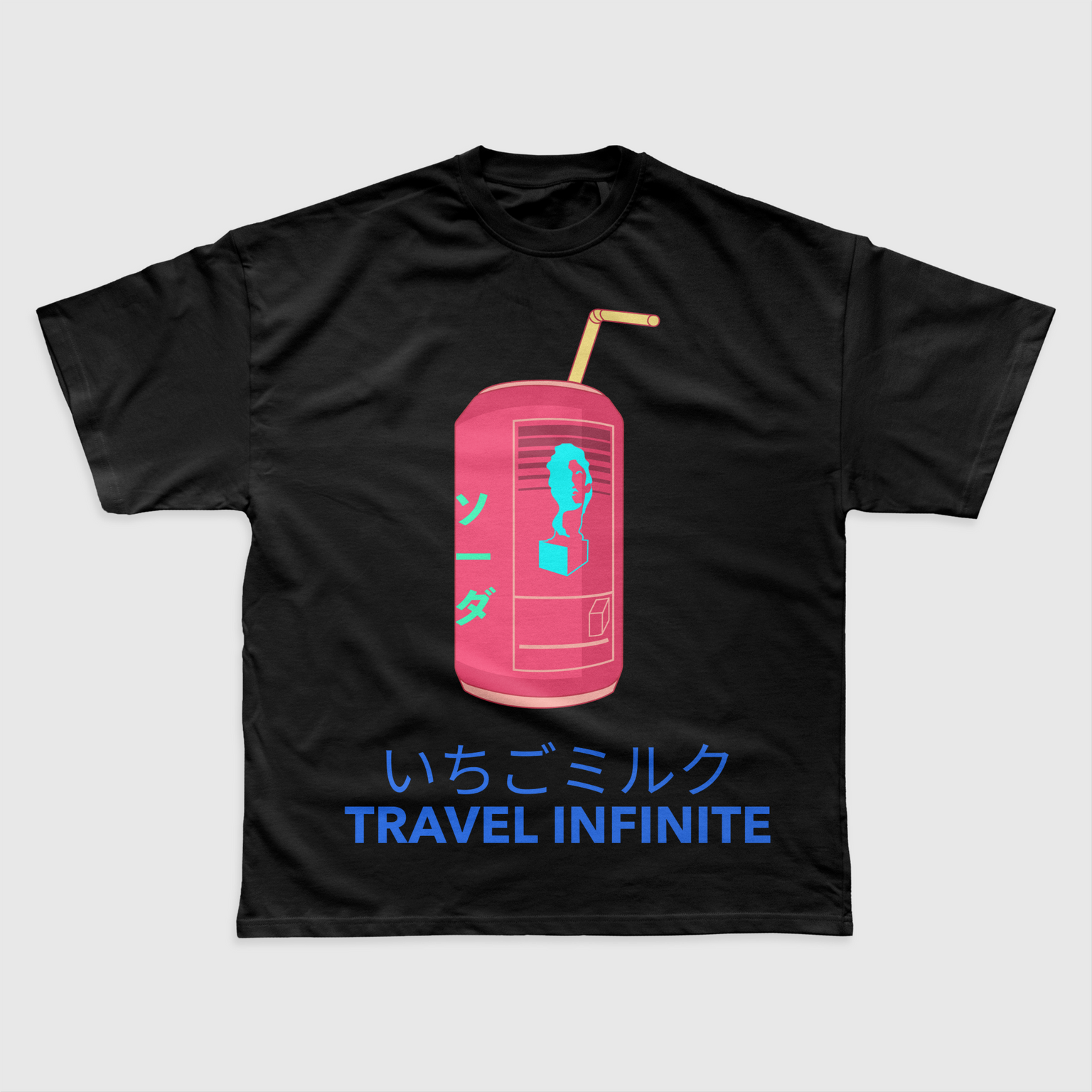 TANSAN  INRYO TEE - BLACK